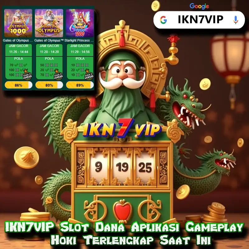 IKN7VIP Slot Dana Aplikasi Gameplay Hoki Terlengkap Saat Ini